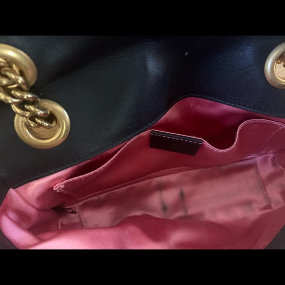 Authentic Gucci Small Velvet Marmont - Picture 6 of 9